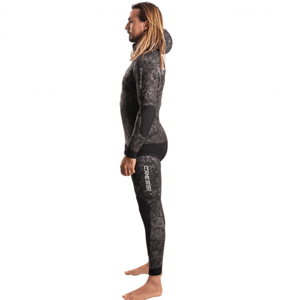 Cressi Tracina Open Cell Camo Wetsuit 3.5mm 2-PC - Men - Infinity DiveCressi Tracina Open Cell Camo Wetsuit 3.5mm 2-PC - MenCressi