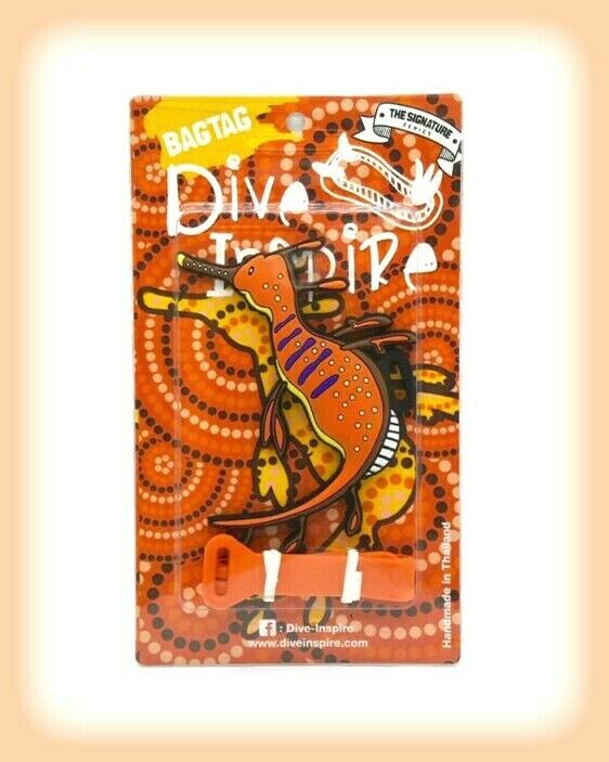 Dive Inspire Australia Weedy Seadragon Luggage Tag - Infinity DiveDive Inspire Australia Weedy Seadragon Luggage TagDive Inspire