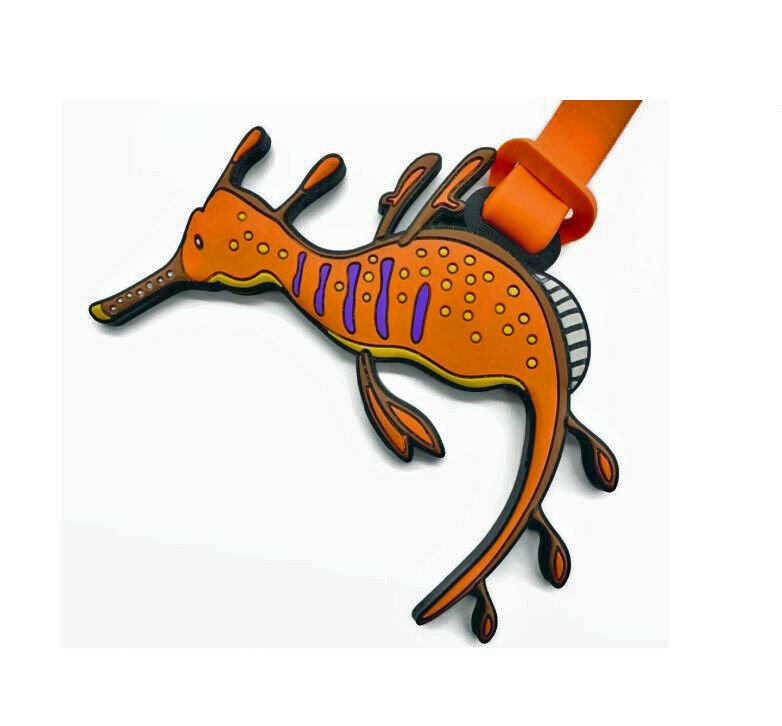 Dive Inspire Australia Weedy Seadragon Luggage Tag - Infinity DiveDive Inspire Australia Weedy Seadragon Luggage TagDive Inspire