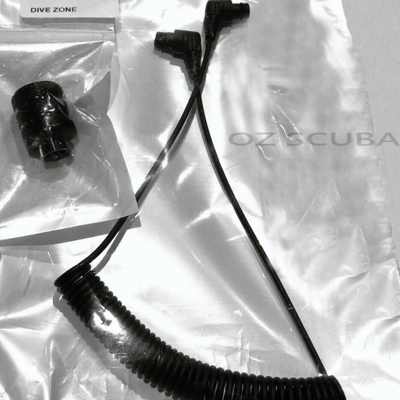 Divtek Fiber Optic Cable With Connector Adaptor Set - Infinity DiveDivtek Fiber Optic Cable With Connector Adaptor Setinon