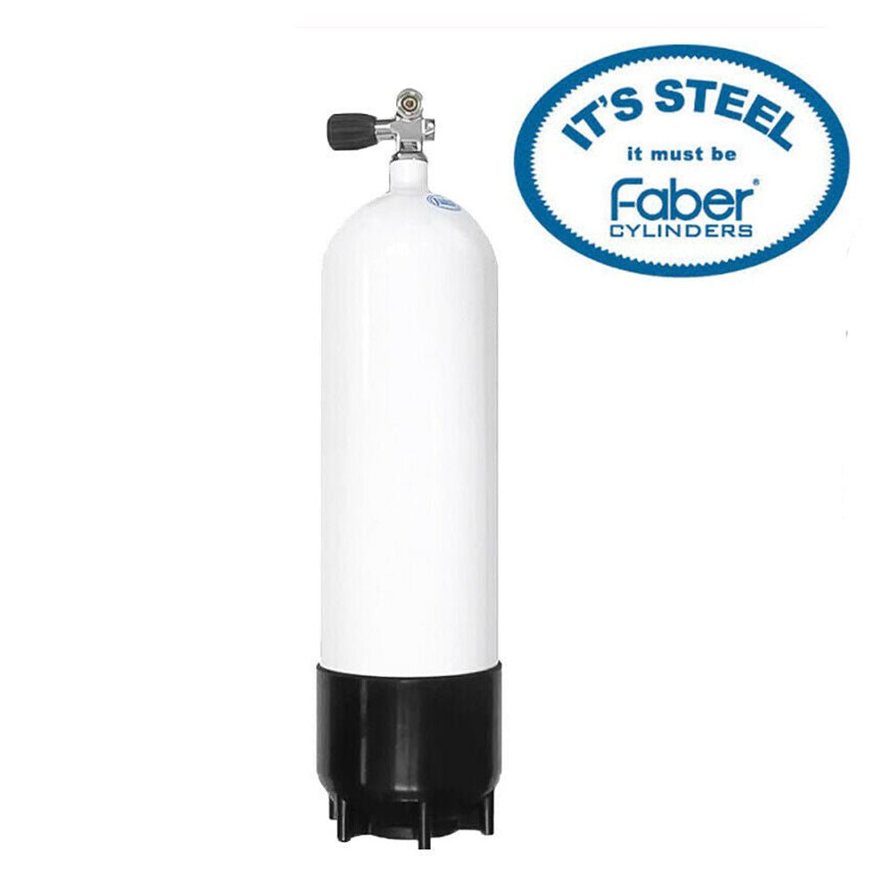 Faber Twin Steel Dive Tanks – Complete Set - Infinity DiveFaber Twin Steel Dive Tanks – Complete SetFaber