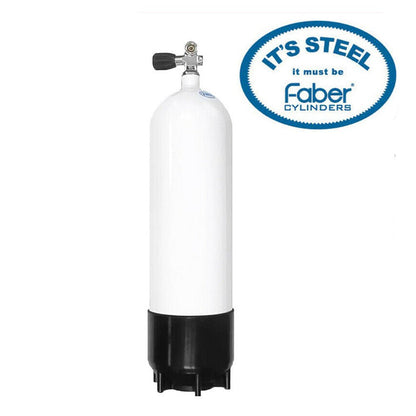 Faber Twin Steel Dive Tanks – Complete Set - Infinity DiveFaber Twin Steel Dive Tanks – Complete SetFaber