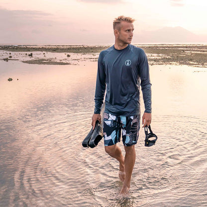 Fourth Element Ocean Positive Long Sleeves Hydro-T Baltic Blue - Men - Infinity DiveFourth Element Ocean Positive Long Sleeves Hydro-T Baltic Blue - MenFourth Element