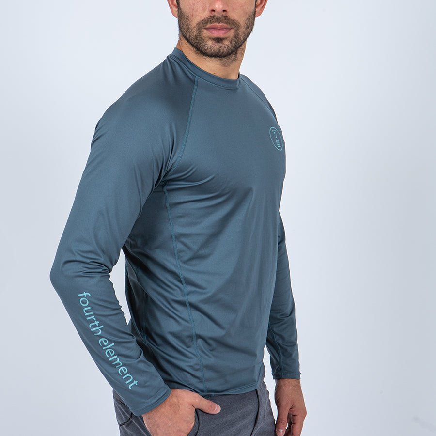 Fourth Element Ocean Positive Long Sleeves Hydro-T Baltic Blue - Men - Infinity DiveFourth Element Ocean Positive Long Sleeves Hydro-T Baltic Blue - MenFourth Element