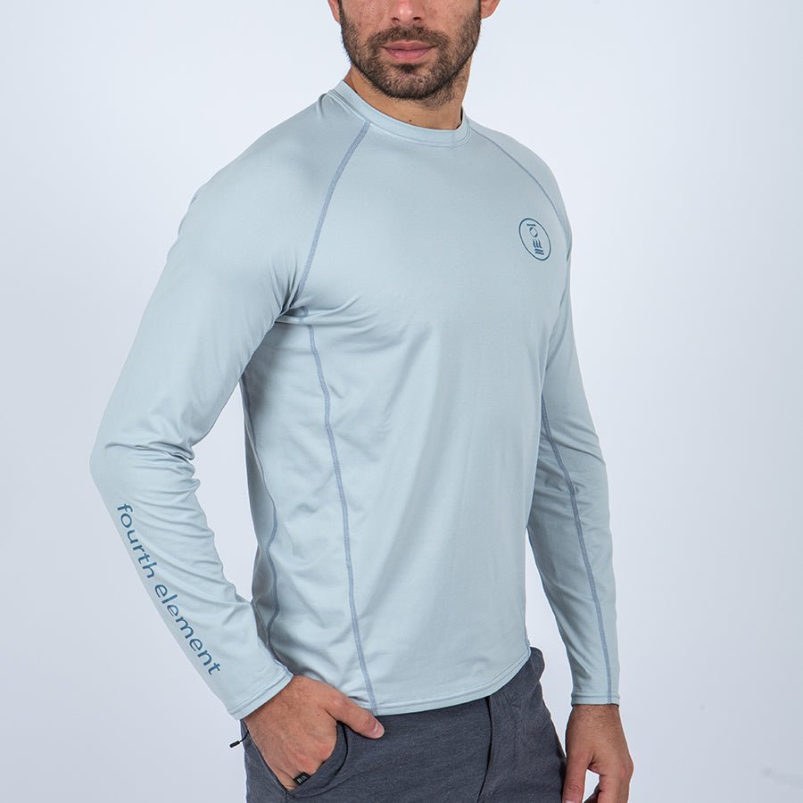 Fourth Element Ocean Positive Long Sleeves Hydro-T Ice Blue - Men - Infinity DiveFourth Element Ocean Positive Long Sleeves Hydro-T Ice Blue - MenFourth Element