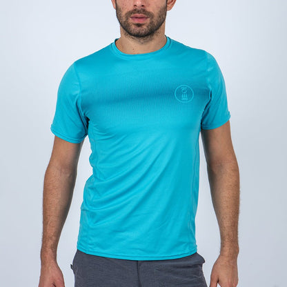 Fourth Element Ocean Positive Short Sleeves Hydro-T Azure Blue - Men - Infinity DiveFourth Element Ocean Positive Short Sleeves Hydro-T Azure Blue - MenFourth Element