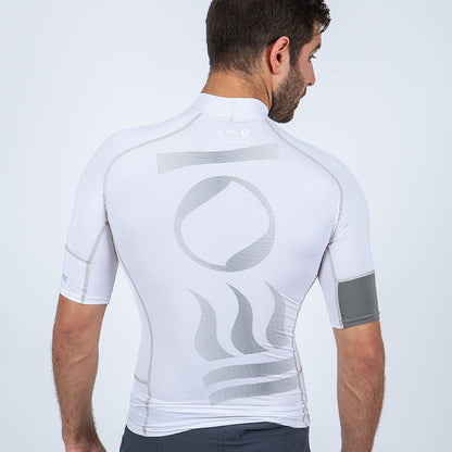 Fourth Element Ocean Positive Short Sleeves Hydro-T White - Men - Clearance - Infinity DiveFourth Element Ocean Positive Short Sleeves Hydro-T White - Men - ClearanceFourth Element