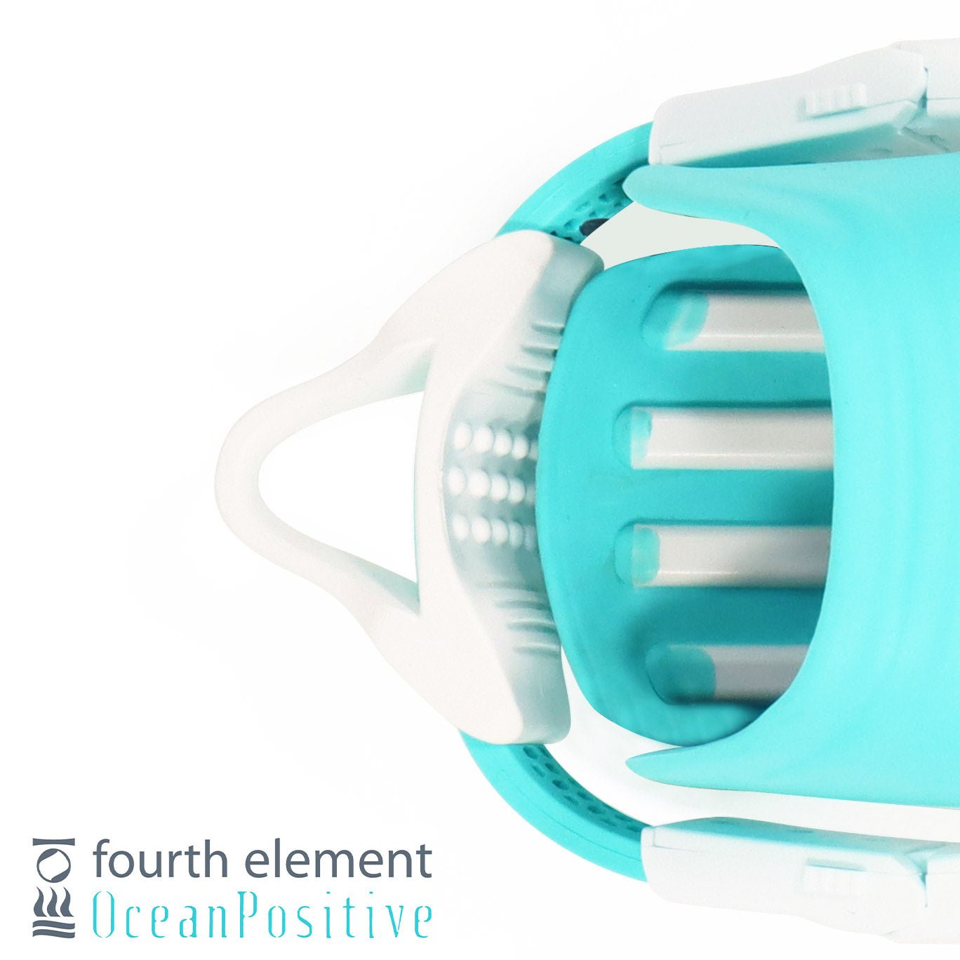 Fourth Element Rec Fins - Aqua / White - Infinity DiveFourth Element Rec Fins - Aqua / WhiteFourth Element