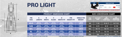 infinity-dive-cressi-pro-light-scuba-fins-sizing-guide
