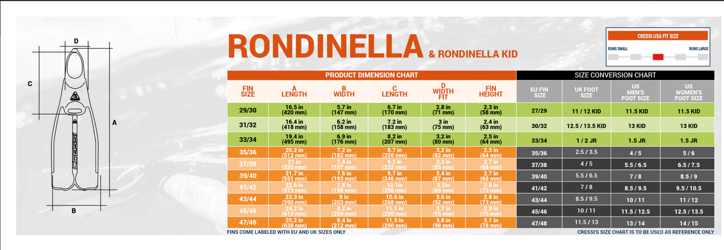infinity-dive-cressi-rondinella-swimming-fins-sizing-guide
