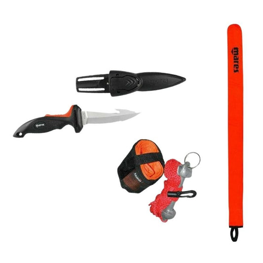 Mares Advance Package - SMB with Force Plus Knife - Infinity DiveMares Advance Package - SMB with Force Plus KnifeMares