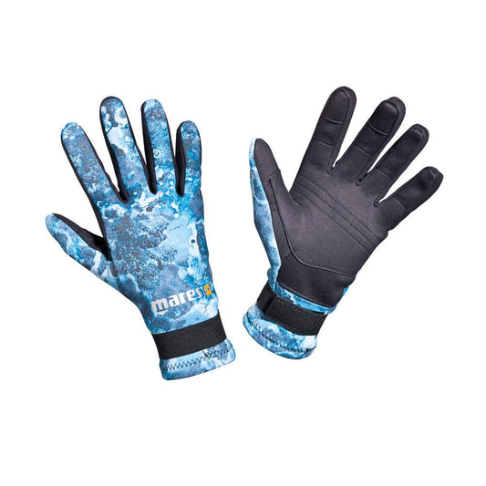 Mares Amara Camo Blue 20 Gloves - Clearance - Infinity DiveMares Amara Camo Blue 20 Gloves - ClearanceMares