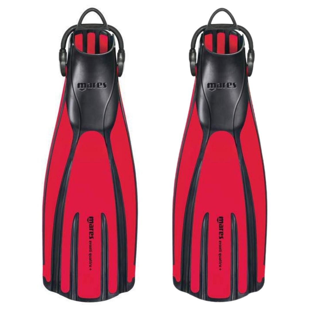 Mares Avanti Quattro+ Fins - Flamingo Red - Infinity DiveMares Avanti Quattro+ Fins - Flamingo RedMares