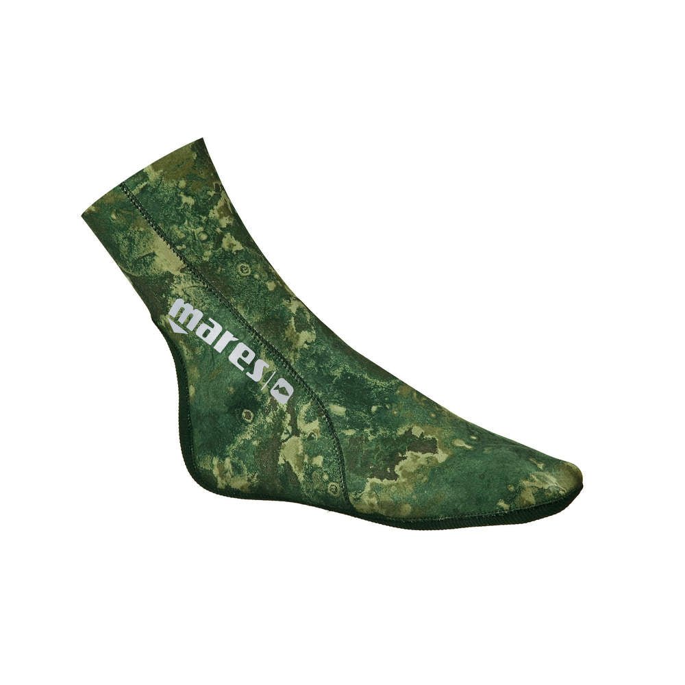 Mares Camo Green 30 Free Diving Socks 3mm - Clearance - Infinity DiveMares Camo Green 30 Free Diving Socks 3mm - ClearanceMares