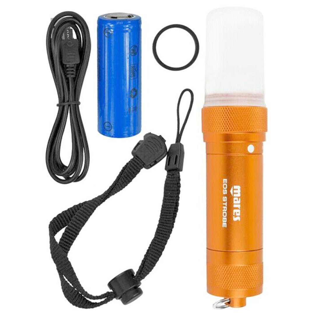 Mares EOS Aluminium Strobe - 450 Lumens - Infinity DiveMares EOS Aluminium Strobe - 450 LumensMares