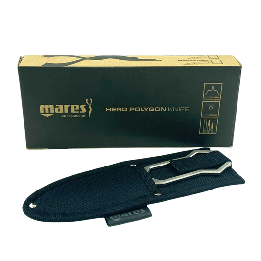Mares Hero Polygon Dive Knife - Long - Infinity DiveMares Hero Polygon Dive Knife - LongMares