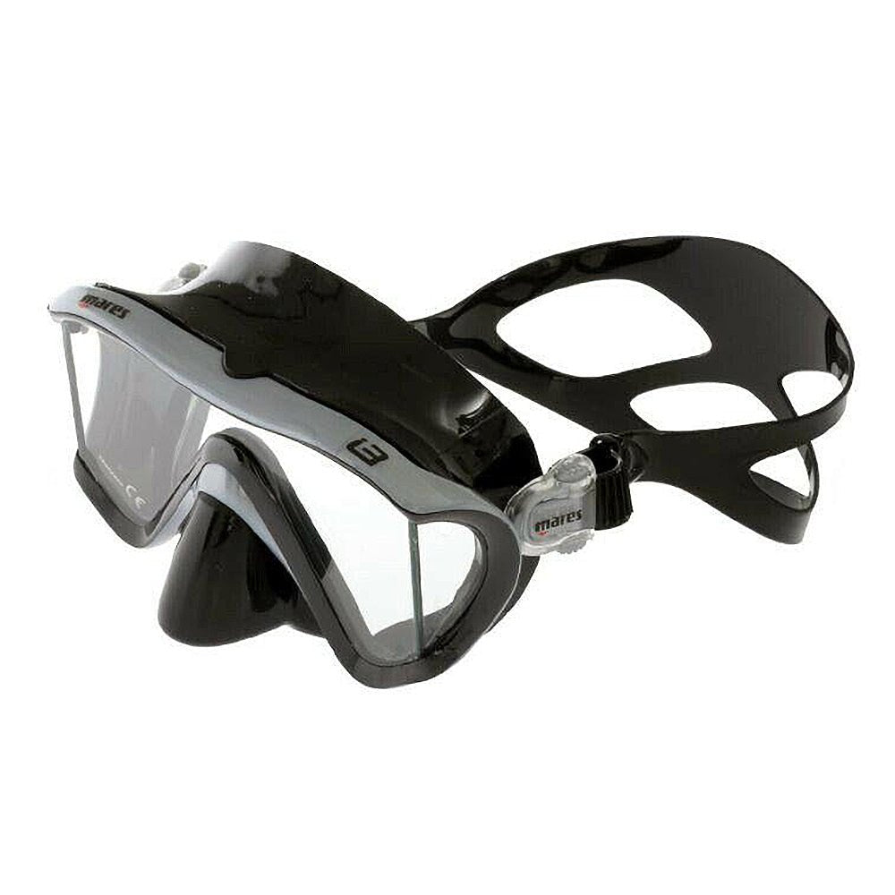 Mares i3 Dive Mask with Foldable Snorkel Set (Black) - Infinity DiveMares i3 Dive Mask with Foldable Snorkel Set (Black)Mares