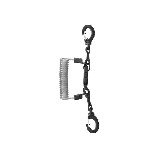 Mares Lanyard Stainless Steel Spiral with Ring - Infinity DiveMares Lanyard Stainless Steel Spiral with RingMares