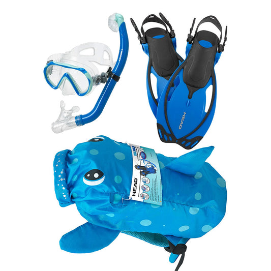 Mares Junior Snorkeling Set (4-9 yrs) / Sea Pals Puffer Fish
