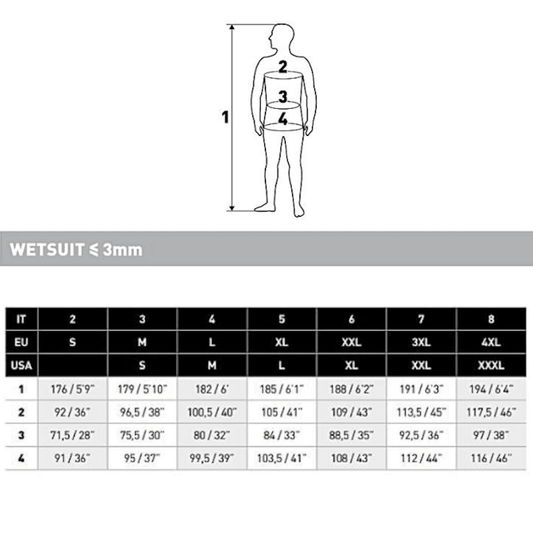 Mares Steamer Manta Wetsuit 2.8mm - Men - Infinity DiveMares Steamer Manta Wetsuit 2.8mm - MenMares