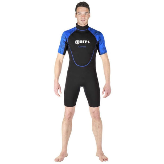 Mares Steamer Shorty Manta Wetsuit 2.2mm - Men - Infinity DiveMares Steamer Shorty Manta Wetsuit 2.2mm - MenMares