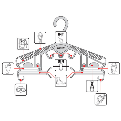 Mares Universal Hanger - Infinity DiveMares Universal HangerMares