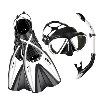 Mares X-one Bonito Mask Snorkel Fins Set White - Infinity DiveMares X-one Bonito Mask Snorkel Fins Set WhiteMares