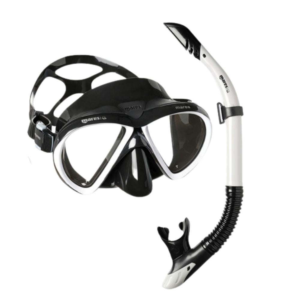Mares X-one Bonito Mask Snorkel Fins Set White - Infinity DiveMares X-one Bonito Mask Snorkel Fins Set WhiteMares