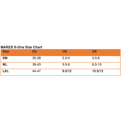Mares X-one Bonito Mask Snorkel Fins Set White - Infinity DiveMares X-one Bonito Mask Snorkel Fins Set WhiteMares