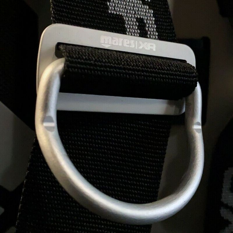 Mares XR D-ring Bent SS316 with Toothed Triglider x 2 set - Clearance - Infinity DiveMares XR D-ring Bent SS316 with Toothed Triglider x 2 set - ClearanceMares