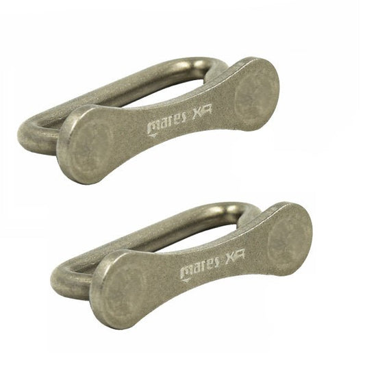 Mares XR Harness Glides SS316 Clip Pair - Infinity DiveMares XR Harness Glides SS316 Clip PairMares
