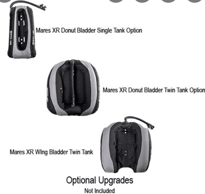 Mares XR Line Donut Bladder Twin Tank Wing - Clearance - Infinity DiveMares XR Line Donut Bladder Twin Tank Wing - ClearanceMares