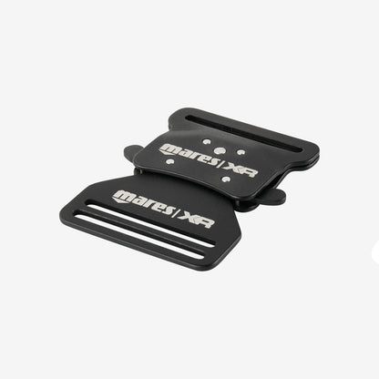 Mares XR Line Metal Buckle - Aluminum Black - Infinity DiveMares XR Line Metal Buckle - Aluminum BlackMares