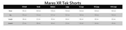 Mares XR Line Tek Shorts Pro - Infinity DiveMares XR Line Tek Shorts ProMares