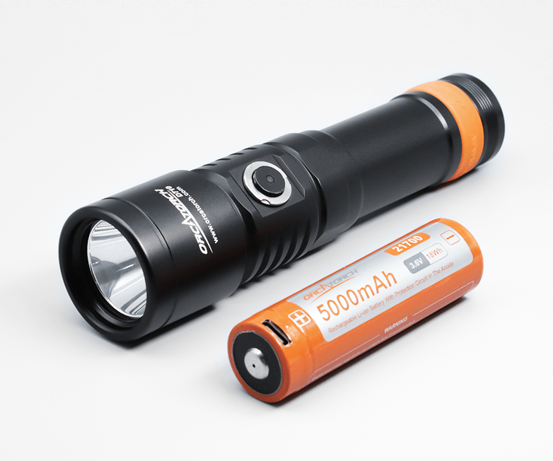 Orcatorch D710 Dive Light - 3000 Lumens - Infinity DiveOrcatorch D710 Dive Light - 3000 LumensOrcatorch