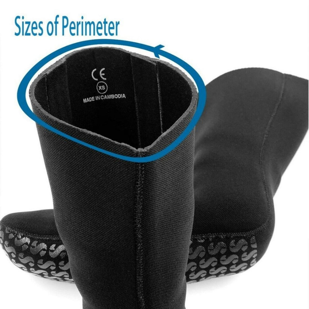Scubapro Dry Suit Replacement Compressed Neoprene 3mm Socks - Infinity DiveScubapro Dry Suit Replacement Compressed Neoprene 3mm SocksScubapro
