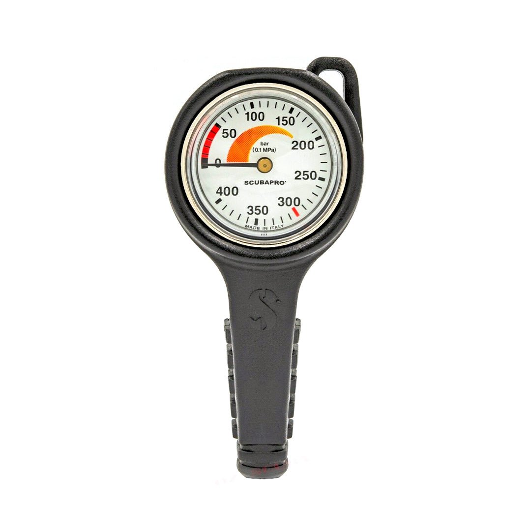 Scubapro Gauge / Mini Brass Gauge with hose - Infinity DiveScubapro Gauge / Mini Brass Gauge with hoseScubapro