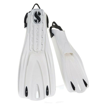 Scubapro Go Sport Fins (White) / Scubapro Delta 5mm Zip Boots - Infinity DiveScubapro Go Sport Fins (White) / Scubapro Delta 5mm Zip BootsScubapro