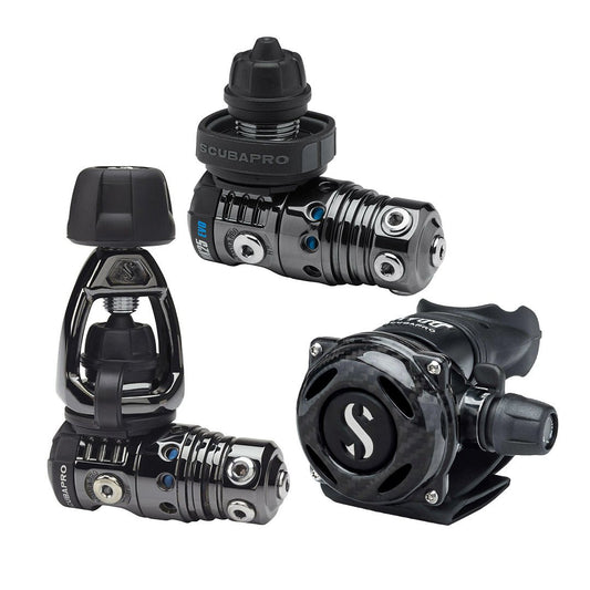 Scubapro MK25 Evo / A700 Carbon Black Tech Dive Regulator System - Infinity DiveScubapro MK25 Evo / A700 Carbon Black Tech Dive Regulator SystemScubapro