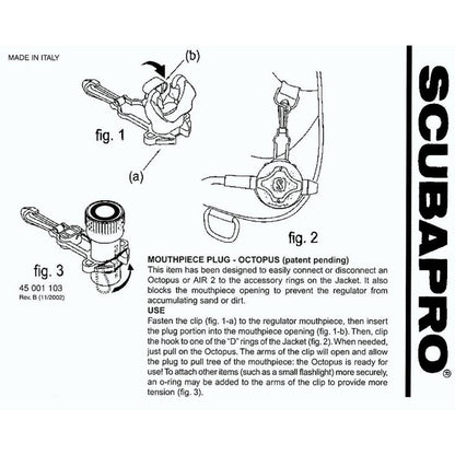 Scubapro Octopus Holder Clip - Infinity DiveScubapro Octopus Holder ClipScubapro