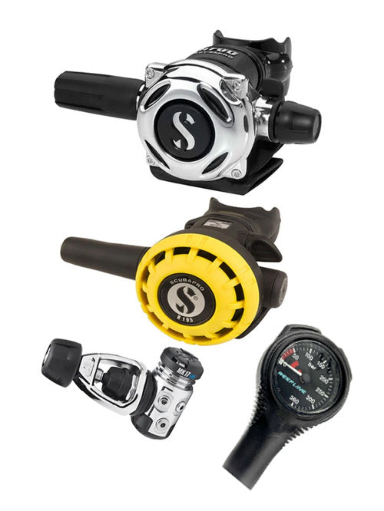 Scubapro Regulator Set: MK17 Evo2 | A700 | Octopus + Free Cressi SPG - Infinity DiveScubapro Regulator Set: MK17 Evo2 | A700 | Octopus + Free Cressi SPGScubapro