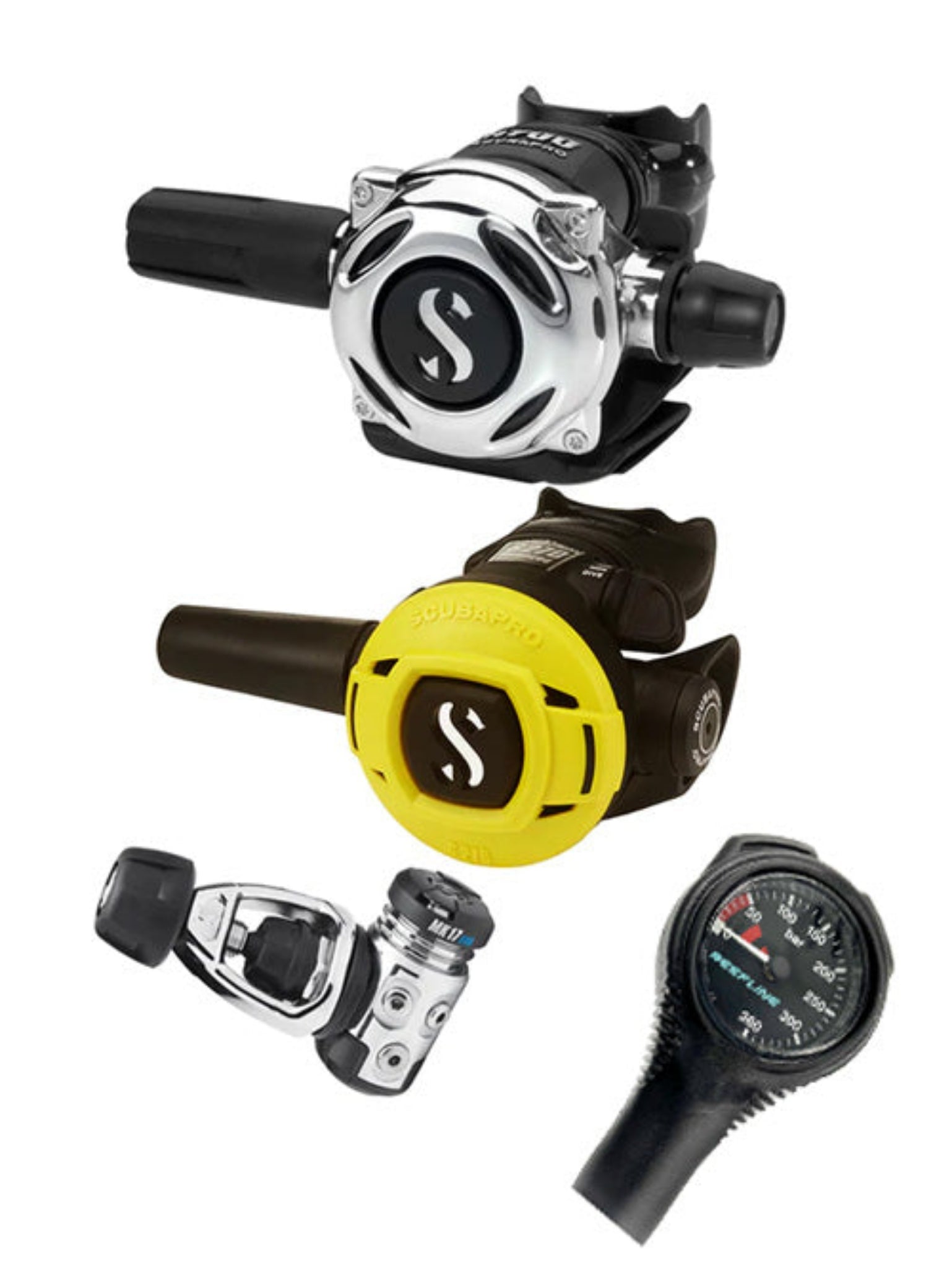Scubapro Regulator Set: MK17 Evo2 | A700 | Octopus + Free Cressi SPG - Infinity DiveScubapro Regulator Set: MK17 Evo2 | A700 | Octopus + Free Cressi SPGScubapro
