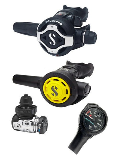 Scubapro Regulator Set: MK17 Evo2 | S620 Ti | Octopus + Free Cressi SPG - Infinity DiveScubapro Regulator Set: MK17 Evo2 | S620 Ti | Octopus + Free Cressi SPGScubapro
