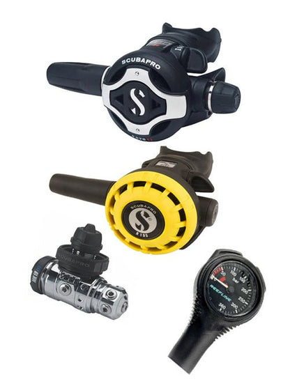 Scubapro Regulator Set: MK19 Evo | S620 Ti | Octopus + Free Cressi SPG - Infinity DiveScubapro Regulator Set: MK19 Evo | S620 Ti | Octopus + Free Cressi SPGScubapro