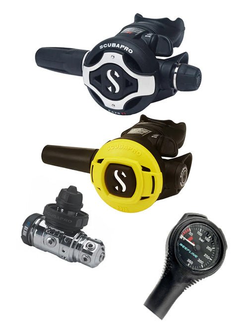 Scubapro Regulator Set: MK19 Evo | S620 Ti | Octopus + Free Cressi SPG - Infinity DiveScubapro Regulator Set: MK19 Evo | S620 Ti | Octopus + Free Cressi SPGScubapro