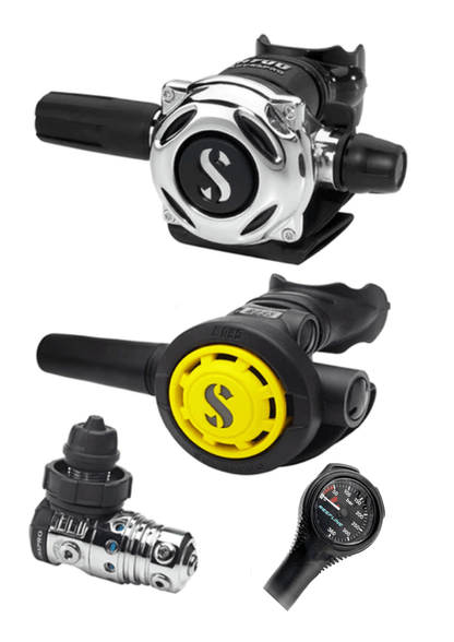 Scubapro Regulator Set: MK25 Evo | A700 | Octopus + Free Cressi SPG - Infinity DiveScubapro Regulator Set: MK25 Evo | A700 | Octopus + Free Cressi SPGScubapro
