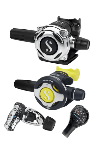 Scubapro Regulator Set: MK25 Evo | A700 | Octopus + Free Cressi SPG - Infinity DiveScubapro Regulator Set: MK25 Evo | A700 | Octopus + Free Cressi SPGScubapro