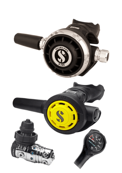 Scubapro Regulator Set: MK25 Evo | G260 | Octopus + Free Cressi SPG - Infinity DiveScubapro Regulator Set: MK25 Evo | G260 | Octopus + Free Cressi SPGScubapro