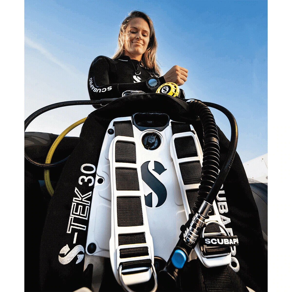 Scubapro S-Tek Pro System Backplate & Wing Set - Infinity DiveScubapro S-Tek Pro System Backplate & Wing SetScubapro