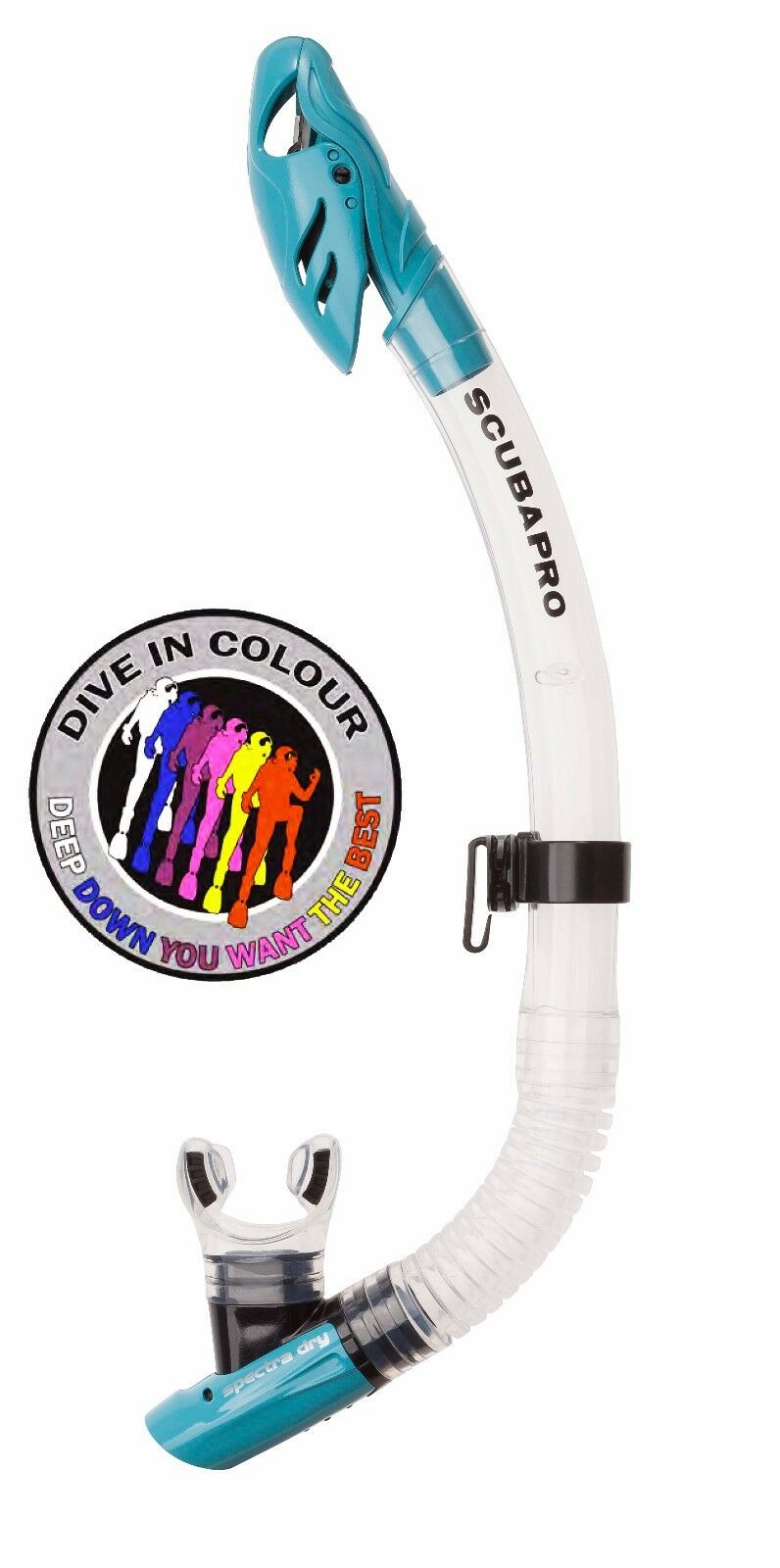 Scubapro SNORKEL SPECTRA DRY Clear - Infinity DiveScubapro SNORKEL SPECTRA DRY ClearScubapro